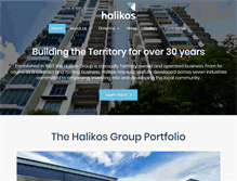 Tablet Screenshot of halikos.com.au